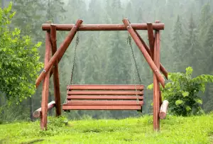 Dřevěná Houpačka